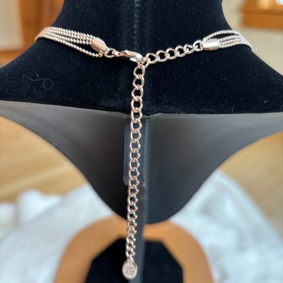 8 Other Reasons Everybody Has Reasons Rose Gold Tone Lariat Ball Chain Necklace - Picture 9 of 15